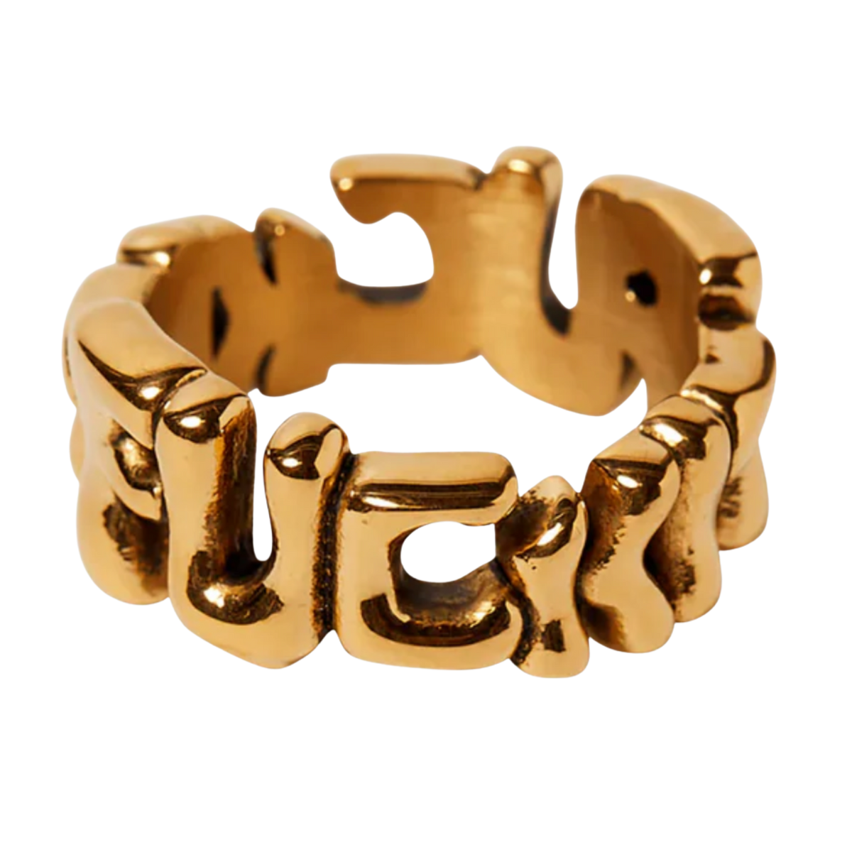 HUF FUCK IT WARPED RING - GOLD – No Chaos