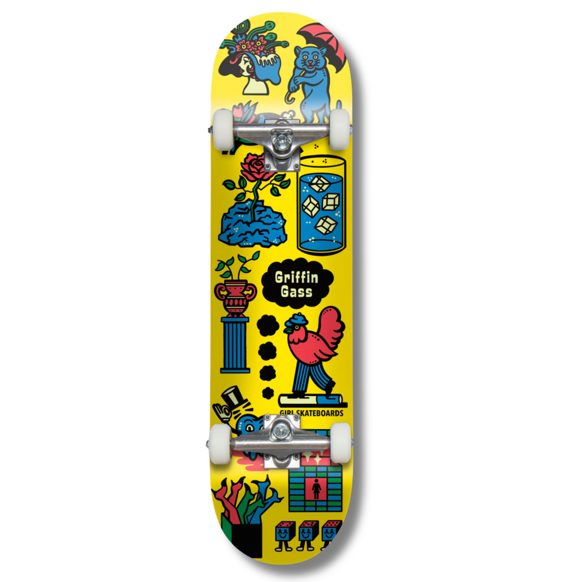 GIRL GRIFFIN GASS スケートボード Girl Gass Gridbox 8.5