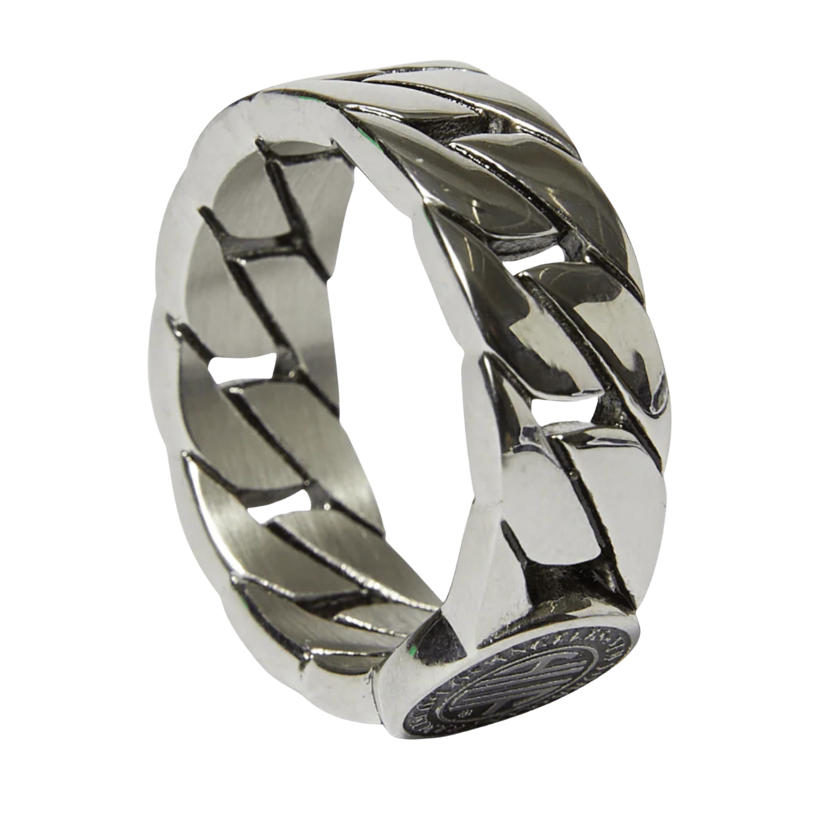 HUF REGIONAL CUBAN LINK RING -SLIVER – No Chaos