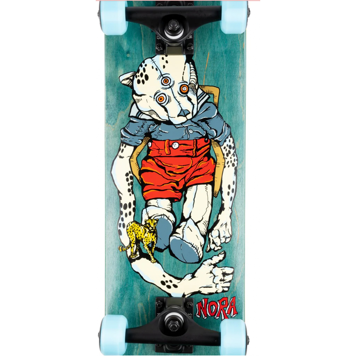 WELCOME 7.75 TEDDY COMPLETE SKATEBOARD TEAL – No Chaos