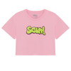 SISTA SCUM TOO FRESH WOMENS CROP T-SHIRT