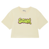 SISTA SCUM TOO FRESH WOMENS CROP T-SHIRT