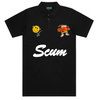SCUM SHORT SLEEVE ACID RUGBY SHIRT