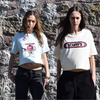 SISTA SCUM 1976 WOMENS CROP T-SHIRT