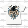 executioner tattoo t shirt in white