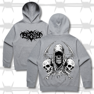 deathcore tattoo graphic hoodie