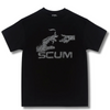 SCUM MOCKIA T-SHIRT - BLACK