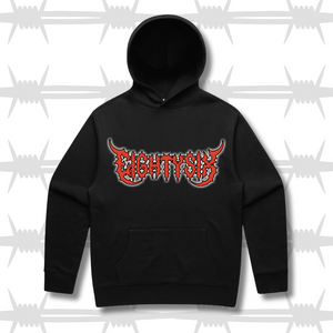 Tattoo Script Graphic Hoodie