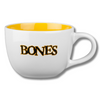 BONES WHEELS PUSHING UP DAISIES MUG - WHITE/GOLD