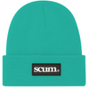 SCUM RUBBER PATCH BEANIE - MINT