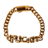 HUF FUCK IT WARPED ID BRACELET - GOLD