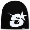 SCUM STAR BEANIE - BLACK