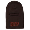 HUF VOGEL CONVERTIBLE BALACLAVA BEANIE -  BROWN