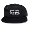 FRONT BLUNT HAT - BLACK