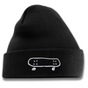 NO CHAOS DRAWN TO SKATE BEANIE - WHITE PATCH