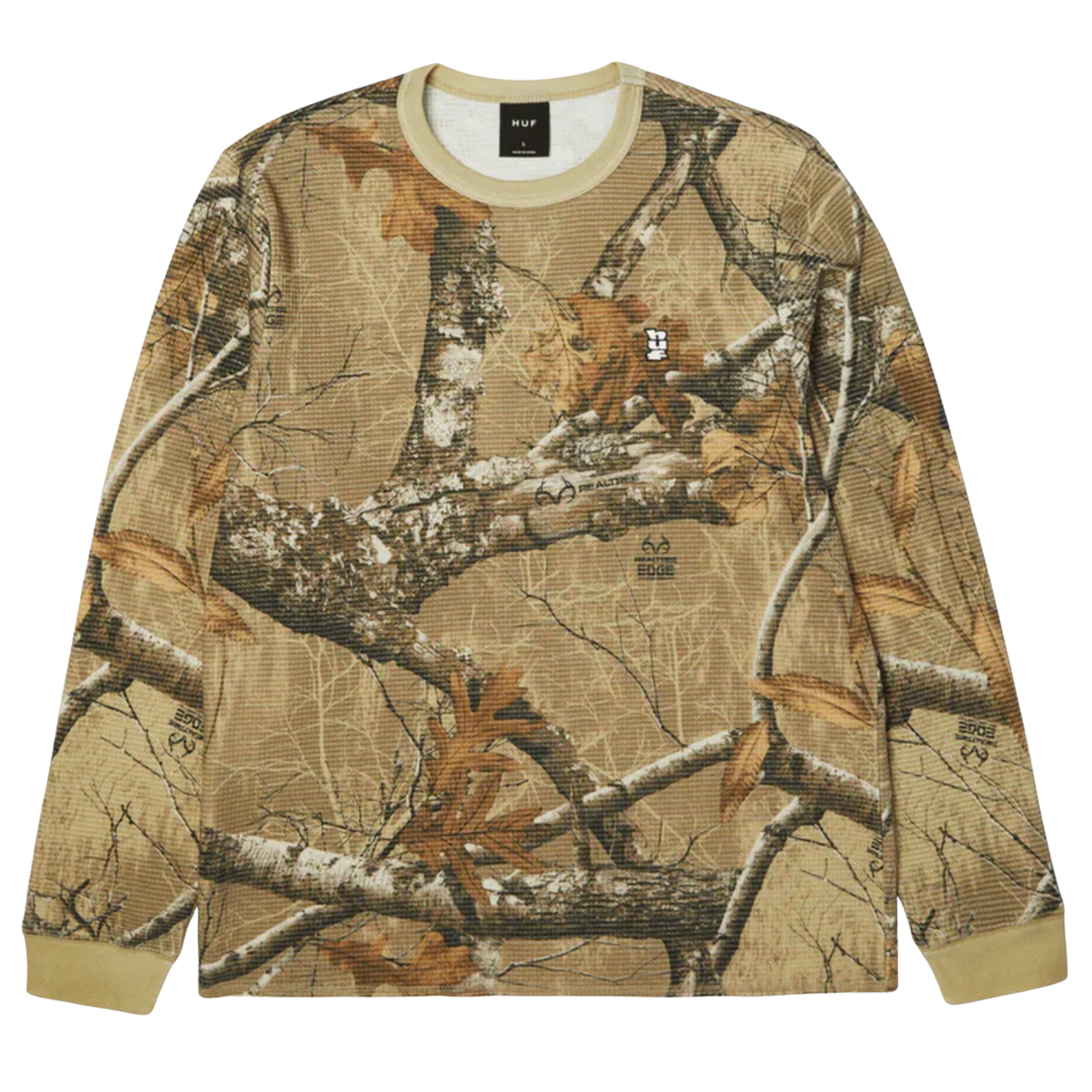HUF X REALTREE® MEGABLAST THERMAL TOP HUF X REALTREE MEGABLAST THERMAL TOP - DESERT – No Chaos