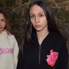 SISTA SCUM FLY RELAX HALF ZIP WOMENS  HOODIE - BLACK