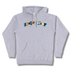 INDEPENDENT TRUCKS  LANCE MOUNTAIN RANSOM PULLOVER HOODED SWEATSHIRT - GREY HEATHER