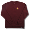 GIRL X MODERNICA MARK GONZALES CREW – BURGUNDY