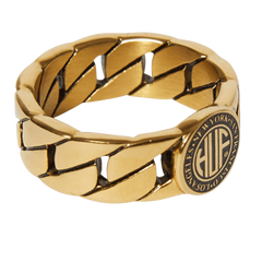HUF REGIONAL CUBAN LINK RING - GOLD – No Chaos