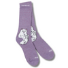 RIPNDIP LORD NERMAL SOCKS -  LILAC HEATHER