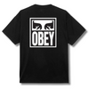 OBEY EYES ICON 2 HEAVYWEIGHT T-SHIRT - BLACK