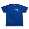 Girl OG Pac-Man Maze Tee - Royal Blue