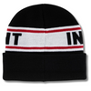 BAR LOGO INDEPENDENT BEANIE - BLACK