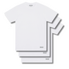SCUM ESSENTIALS THREE PACK T-SHIRTS - WHITE