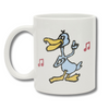 OBEY DANCING DUCK MUG