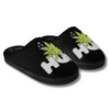 HUF FUZZY SLIPPER - BLACK