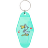 OBEY DANCING DUCK HOTEL KEYCHAIN