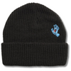 SANTA CRUZ BEANIE SCREAMING MINI HAND - BLACK