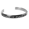 HUF MONO BRACELET -SILVER