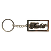 HUF EMBLEM KEYCHAIN - SILVER