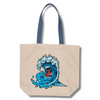 SCREAMING WAVE TOTE BAG - NATURAL