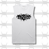 metal font tattoo vest