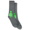 RIPNDIP LORD ALIEN SOCKS - CHARCOAL