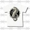 snake tattoo graphic t-shirt