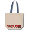 SCREAMING WAVE TOTE BAG - NATURAL