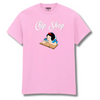 CHIP SHOP GOODS SNOW WHITE LINES T-SHIRT