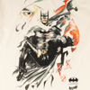 WELCOME SKATEBOARDS X BATMAN HEART OF HUSH T-SHIRT - BONE