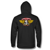 POWELL PERALTA WINGED RIPPER PULLOVER HOODIE - BLACK