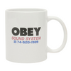 OBEY DANCING DUCK MUG