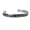 HUF MONO BRACELET -SILVER