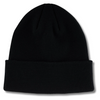 CREATURE LOGO OUTLINE LONG SHOREMAN BEANIE BLACK