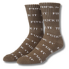 HUF VARIETY 3-PACK SOCK - BROWN