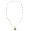 HUF TOKEN PENDANT - GOLD