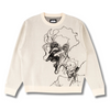 WELCOME SKATEBOARDS X BATMAN JOKER KNIT SWEATER  - BONE