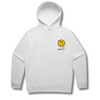 SCUM ACID HOODIE - WHITE